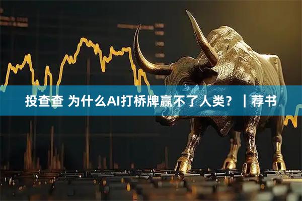 投查查 为什么AI打桥牌赢不了人类？｜荐书